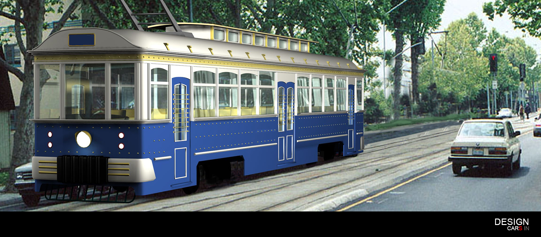 观光轻轨造型设计